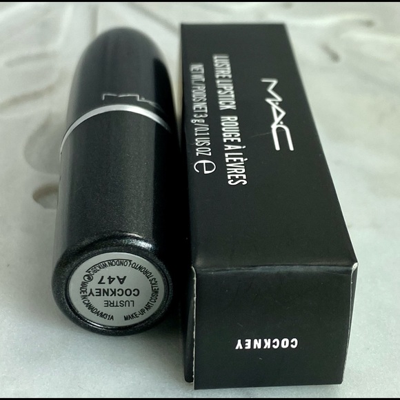 Rare MAC Cockney Lustre Lip Care Lipstick NIB - Picture 3 of 8